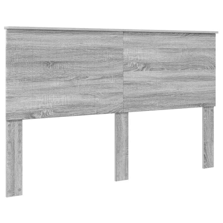 Cadre de lit Gris Sonoma 160 x 200 cm Bois de pin massif - 6