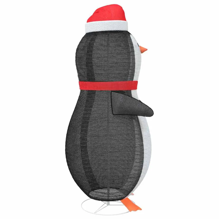 Figure de pingouin en neige Blanc chaud 78 x 178 cm tissu - 7