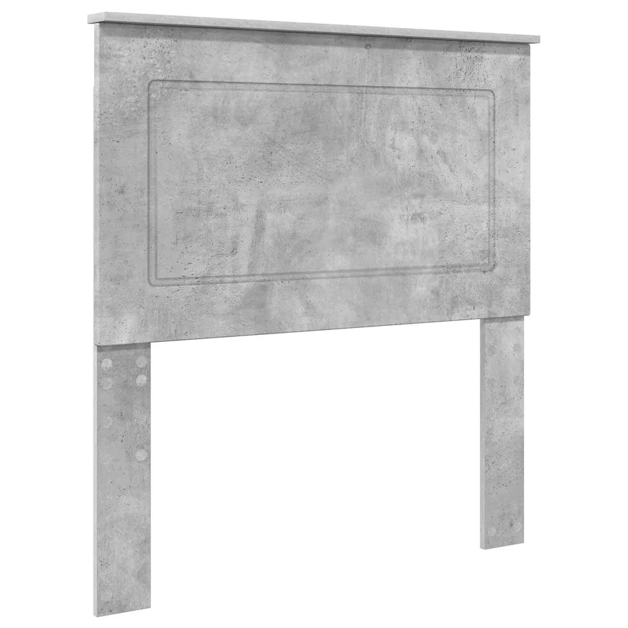 Tête de lit Gris Béton 100 cm Bois d’ingénierie - 2