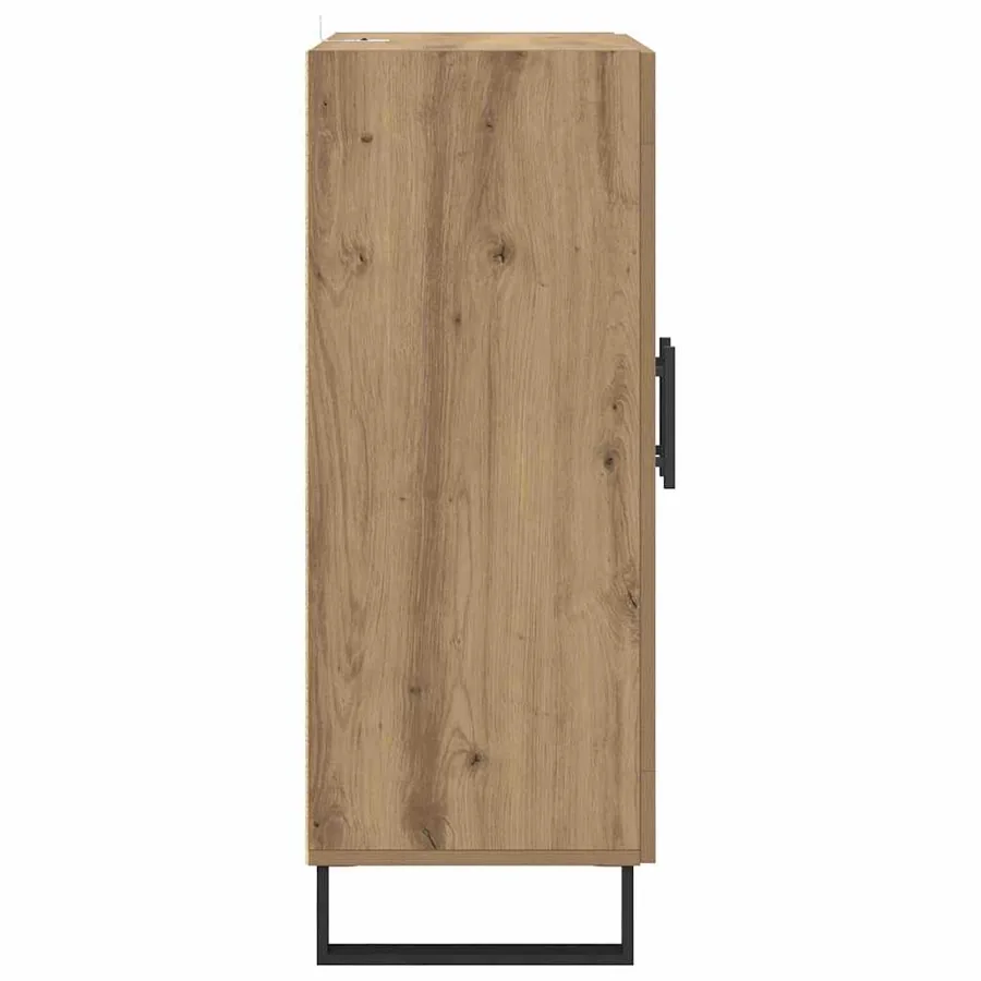 Buffet Chêne artisanal 69,5 x 34 x 90 cm Bois d'ingénierie - 7