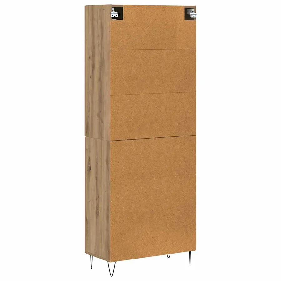 Haut Armoire Chêne artisanal 69,5 x 34 x 90 cm - 10