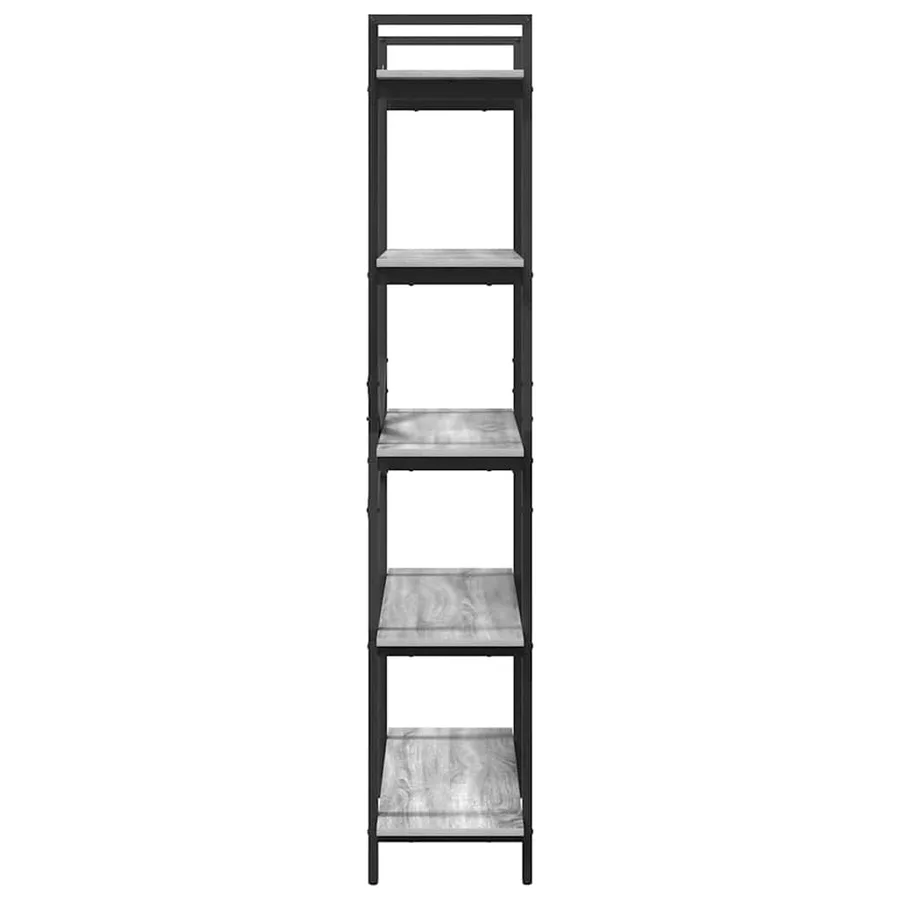Étagère Gris Sonoma 100 x 33,5 x 178 cm Bois d'ingénierie - 6