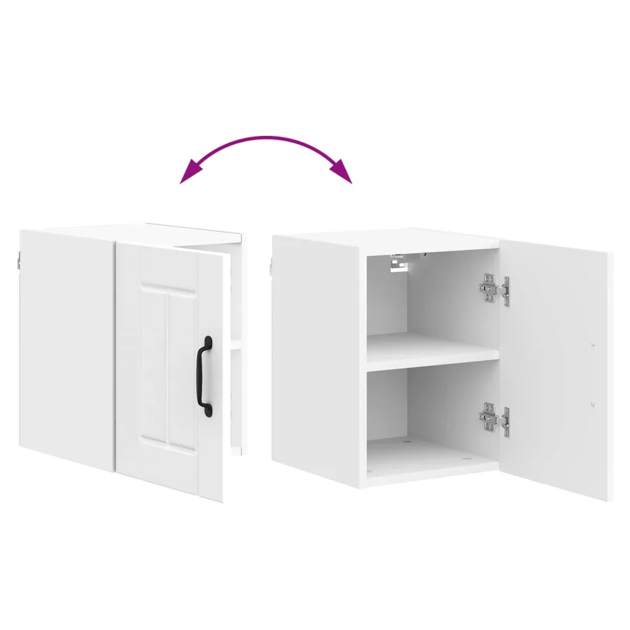 Meuble mural LUCCA 2 pcs Blanc 30 x 31 x 40 cm - 12