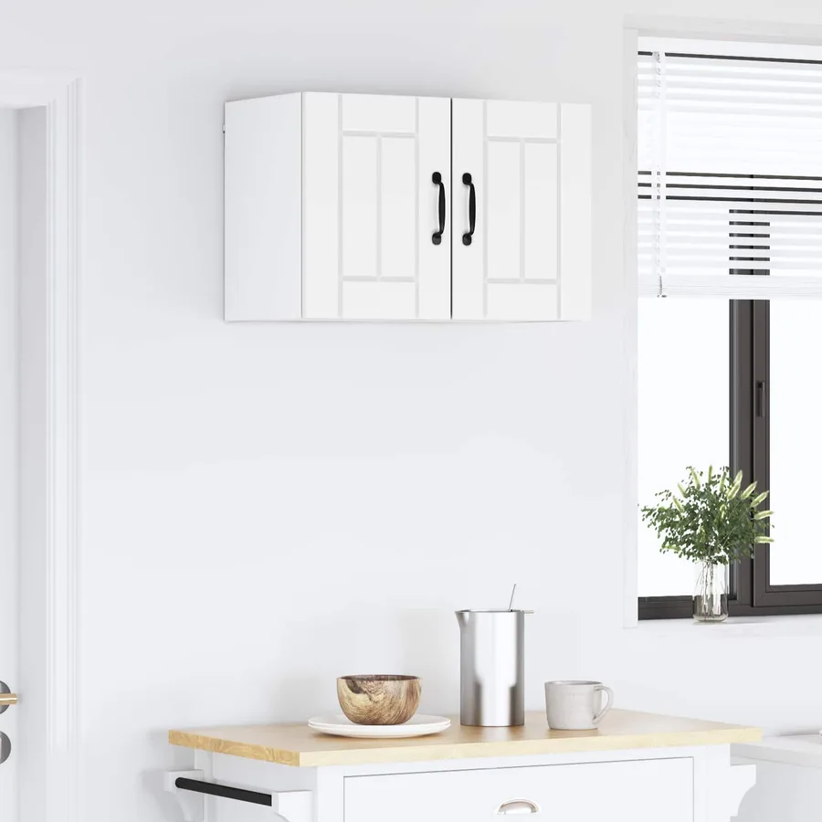 Meuble mural LUCCA 2 pcs Blanc 30 x 31 x 40 cm - 4