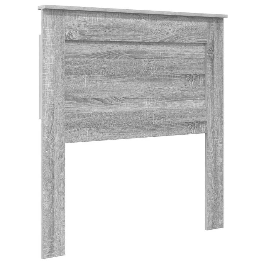 Tête de lit Gris Sonoma 80 cm Bois d'ingénierie - 2