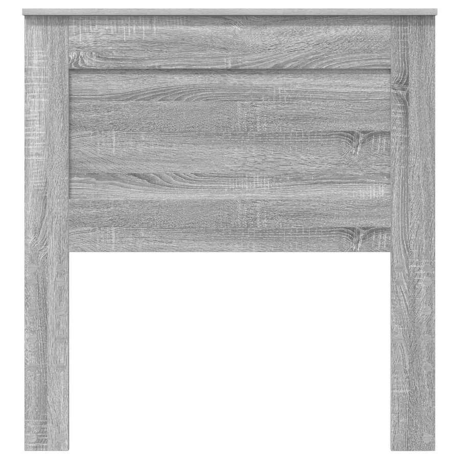 Tête de lit Gris Sonoma 80 cm Bois d'ingénierie - 4