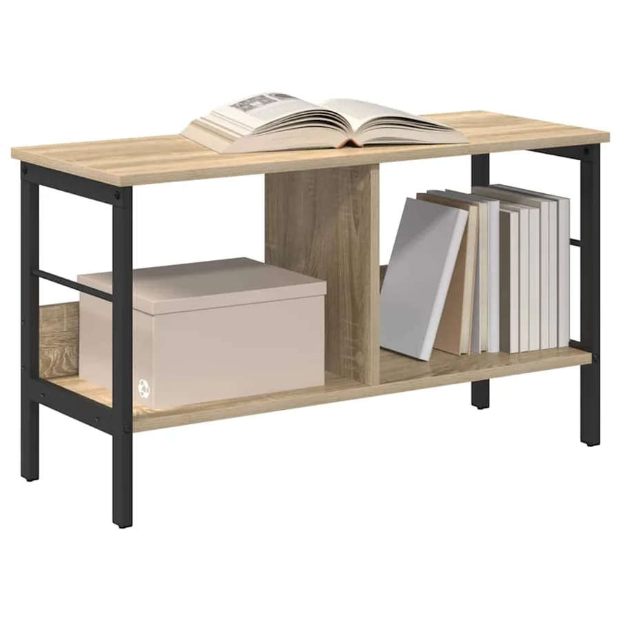 Étagère Chêne Sonoma 82 x 32 x 47 cm Bois d'ingénierie - 3