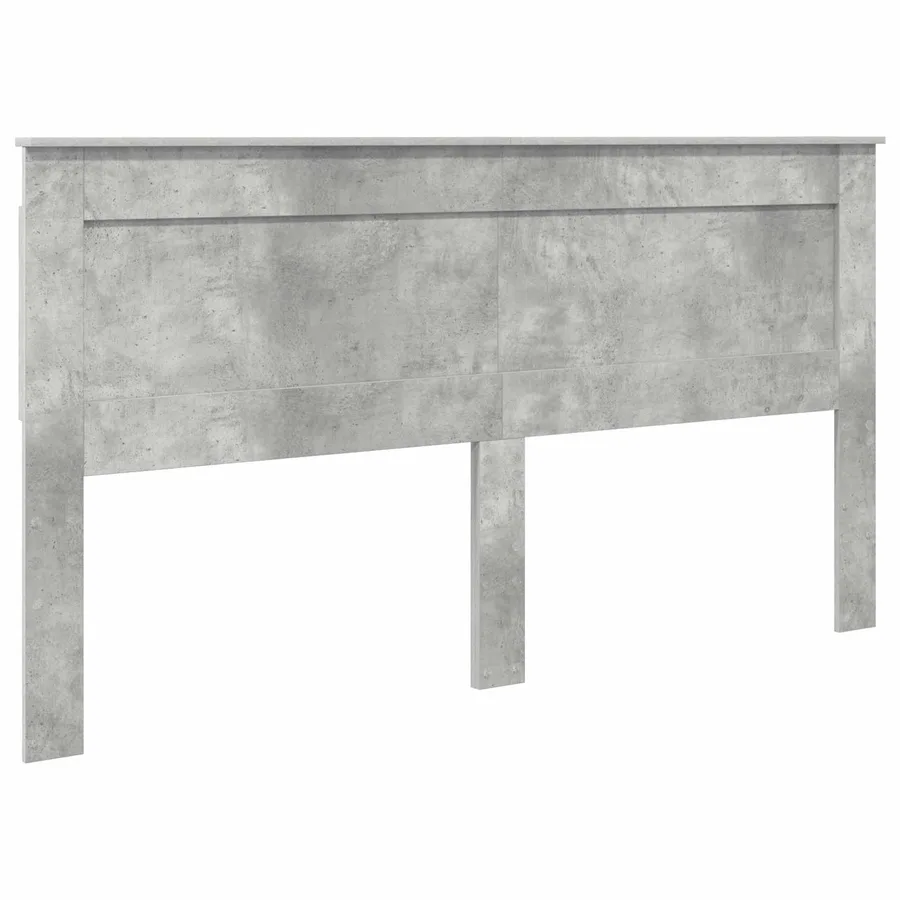 Lit de Rangement Gris béton 180 x 200 cm Bois d'ingénierie - 7
