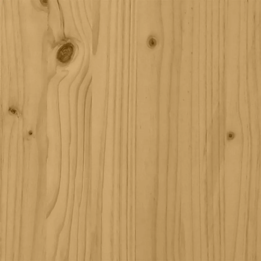 Arbre de Noël en bois Marron 120 cm Bois massif en pin - 12