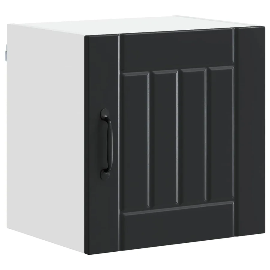 Meuble mural LUCCA Noir 40 x 31 x 40 cm Bois d'ingénierie - 2