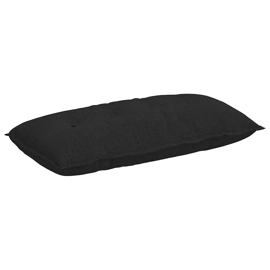 Coussin de Dos Noir 100 x 19 x 50 cm tissu - 2