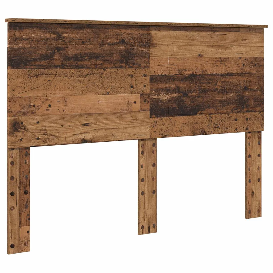 Cadre de lit Bois ancien 150 x 200 cm Bois de pin massif - 6