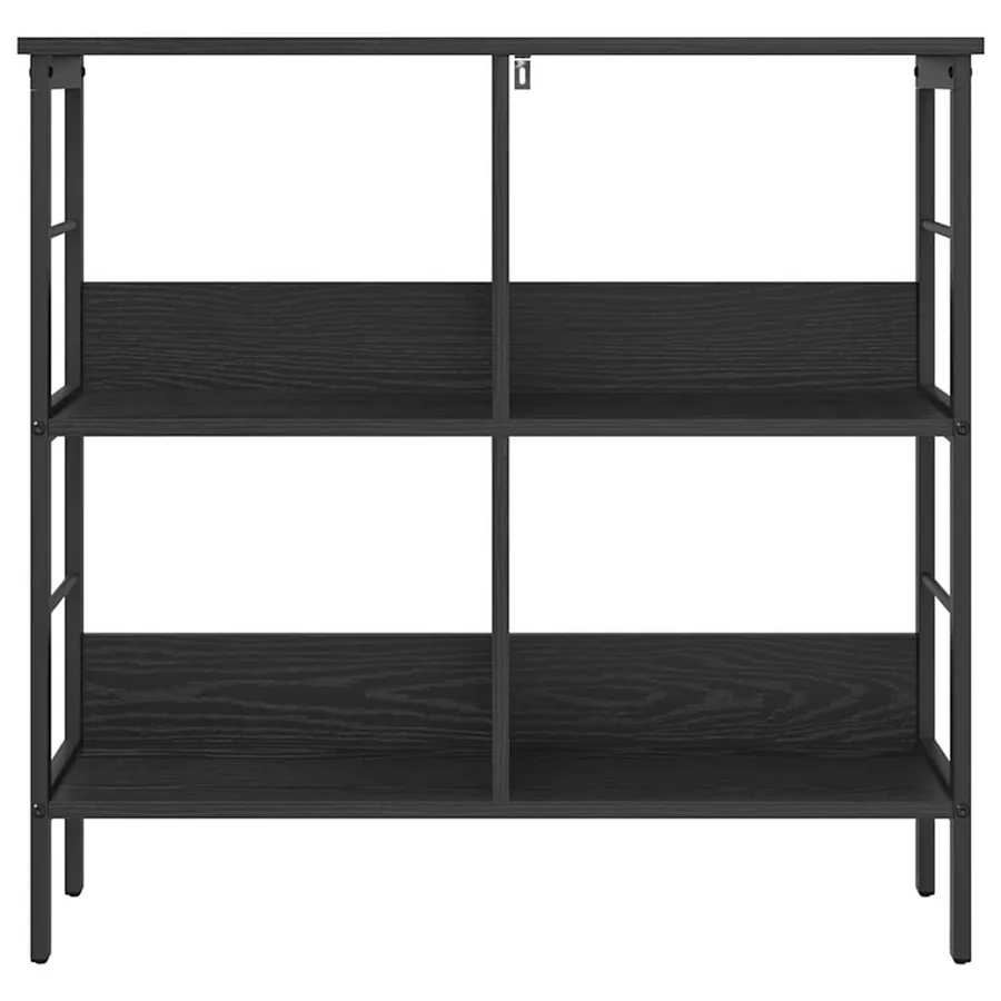 Étagère Chêne noir 82 x 32 x 79 cm Bois d'ingénierie - 5