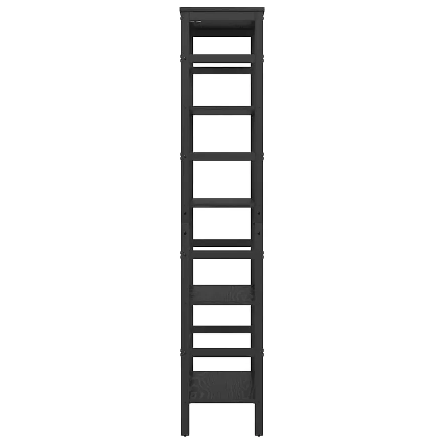Étagère Chêne noir 60 x 29,5 x 149 cm Bois d'ingénierie - 6