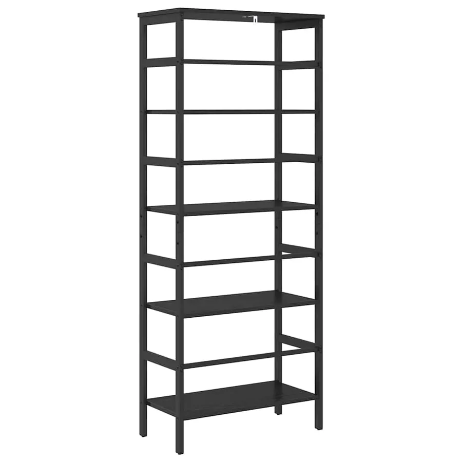 Étagère Chêne noir 60 x 29,5 x 149 cm Bois d'ingénierie - 7