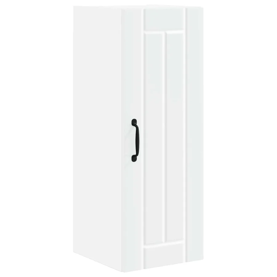 Meuble mural LUCCA Blanc 30 x 31 x 80 cm Bois d'ingénierie - 2