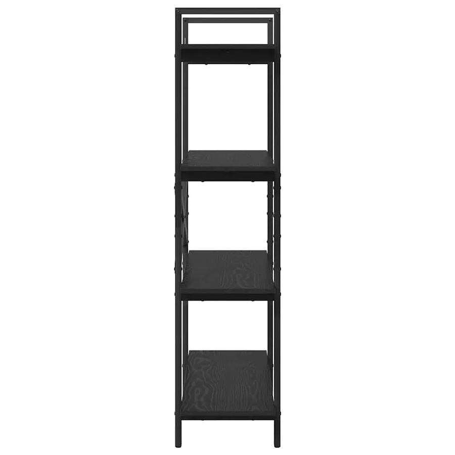 Étagère Chêne noir 100 x 33,5 x 140 cm Bois d'ingénierie - 6