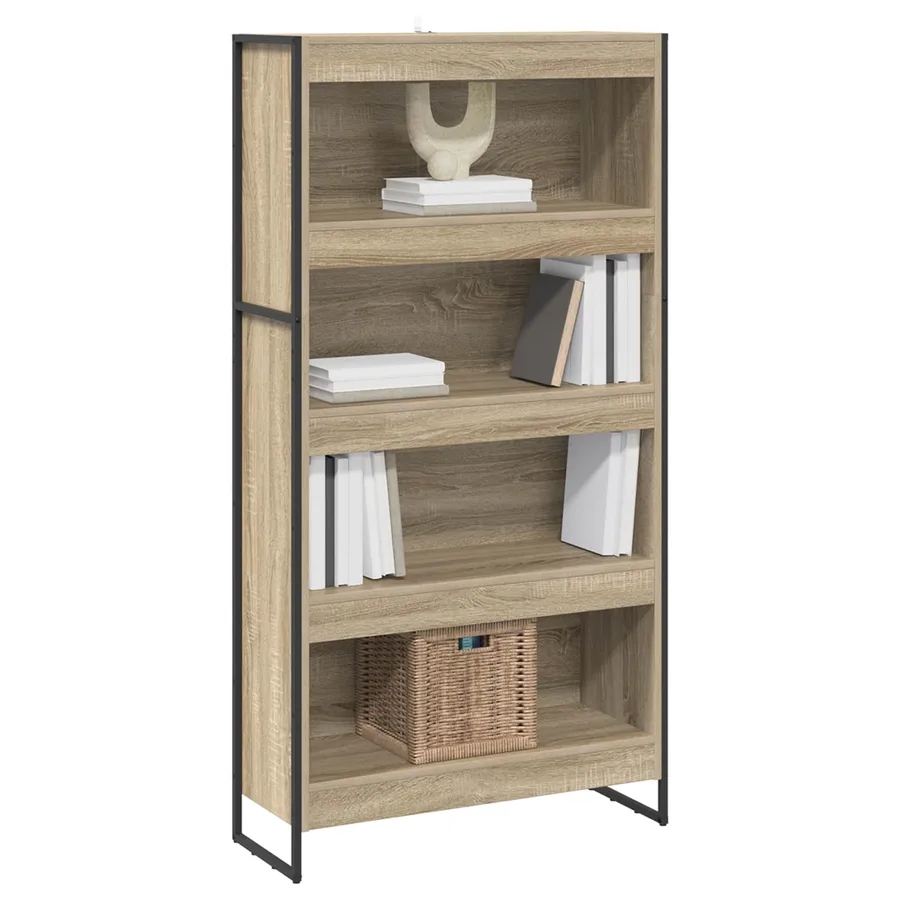 Bibliothèque 80 x 30 x 155 cm Bois d'ingénierie Sonoma - 3