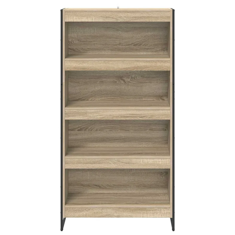 Bibliothèque 80 x 30 x 155 cm Bois d'ingénierie Sonoma - 5