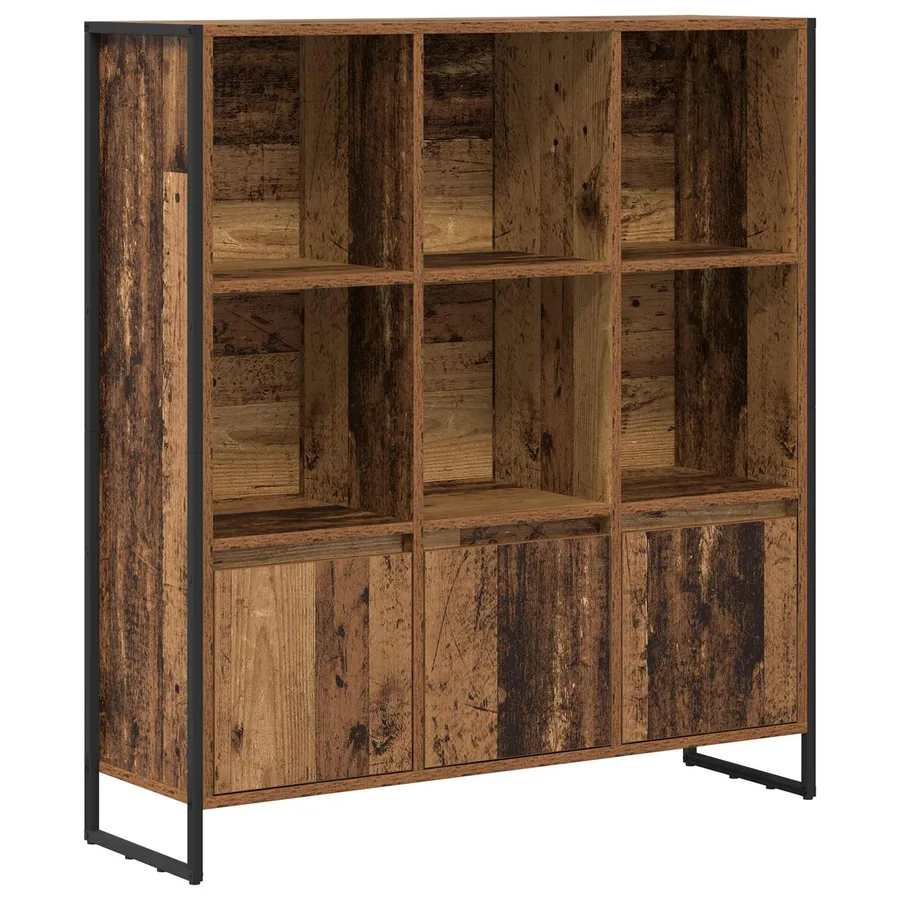 Bibliothèque 99,5 x 30 x 108 cm Bois d'ingénierie Bois Ancien - 2