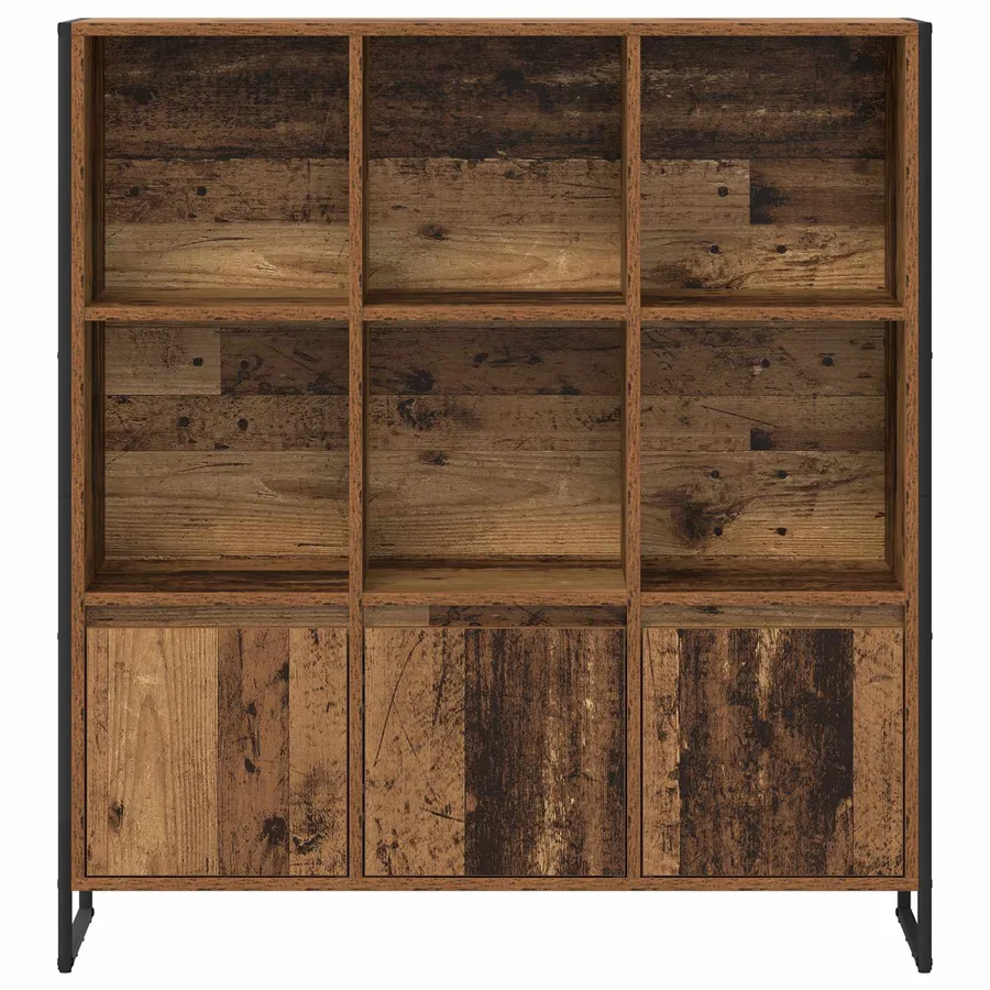 Bibliothèque 99,5 x 30 x 108 cm Bois d'ingénierie Bois Ancien - 6