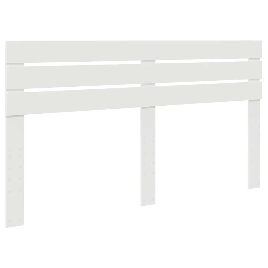 Tête de lit Blanc Bois d'ingénierie - 2