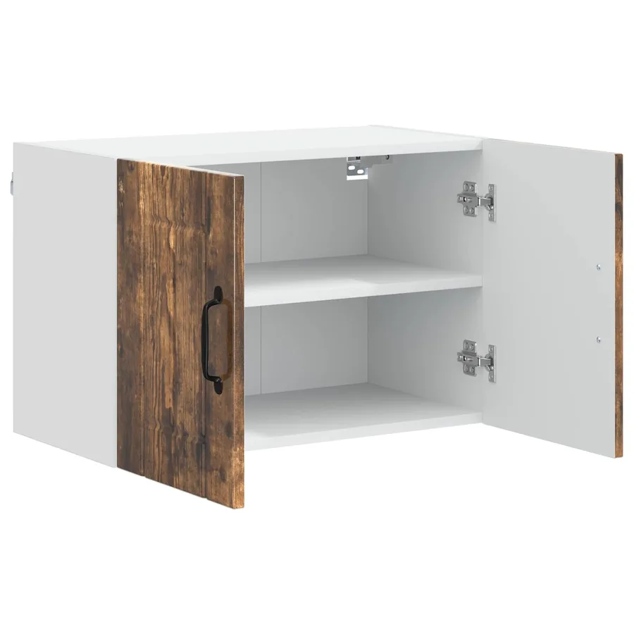 Meuble mural LUCCA 2 pcs Chêne fumé 60 x 31 x 40 cm - 6