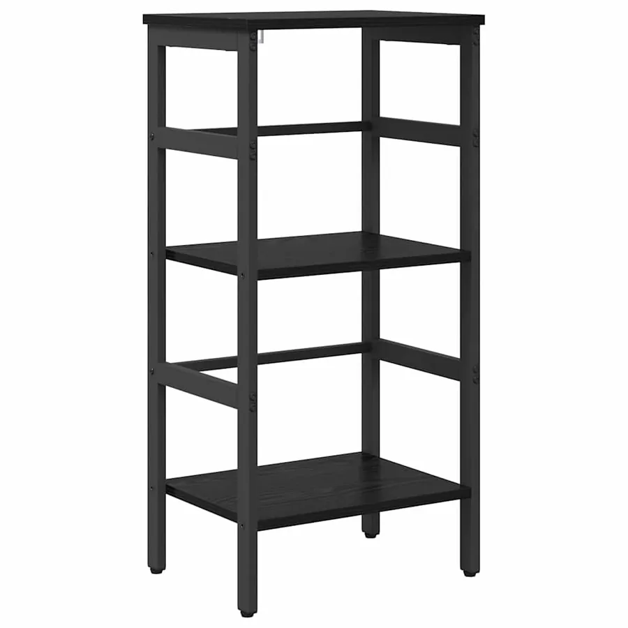 Étagère Chêne noir 40 x 29,5 x 81 cm Bois d'ingénierie - 2