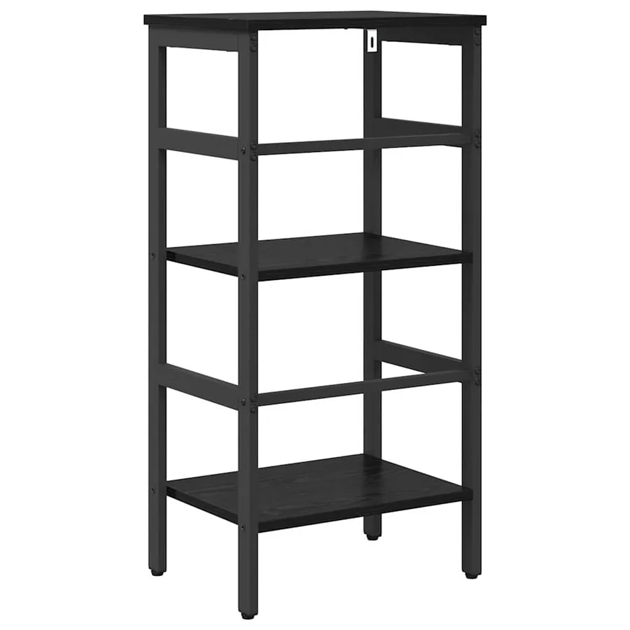 Étagère Chêne noir 40 x 29,5 x 81 cm Bois d'ingénierie - 7
