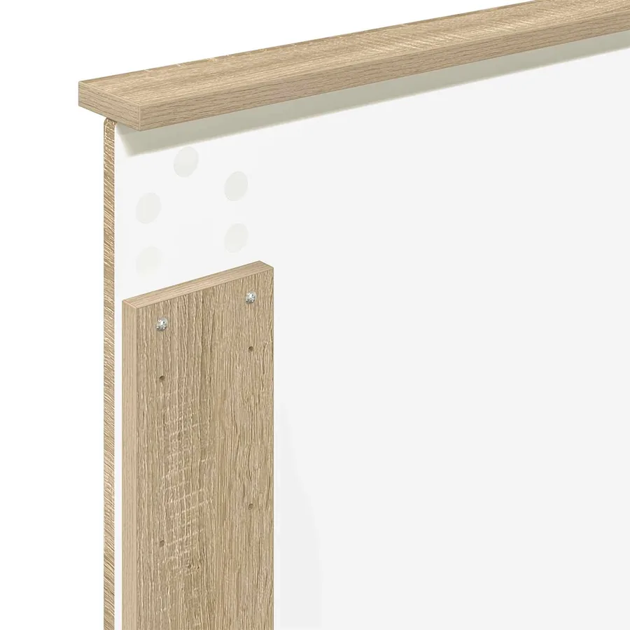 Lit de Rangement Chêne Sonoma 90 x 200 cm Bois d'ingénierie - 12