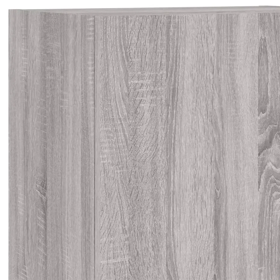Unités murales TV 5 pcs sonoma gris bois d'ingénierie - 10