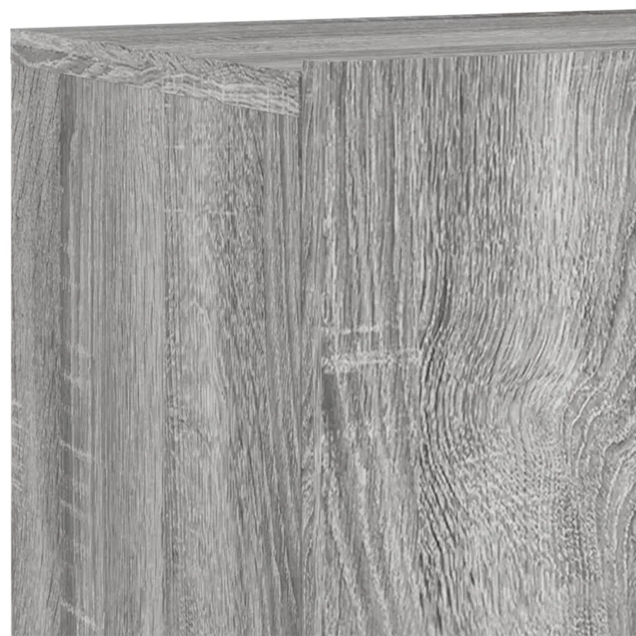 Unités murales TV 5 pcs sonoma gris bois d'ingénierie - 9