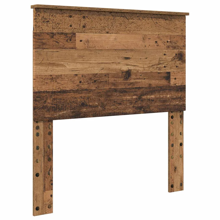 Cadre de lit Bois ancien 100 x 200 cm Bois de pin massif - 6