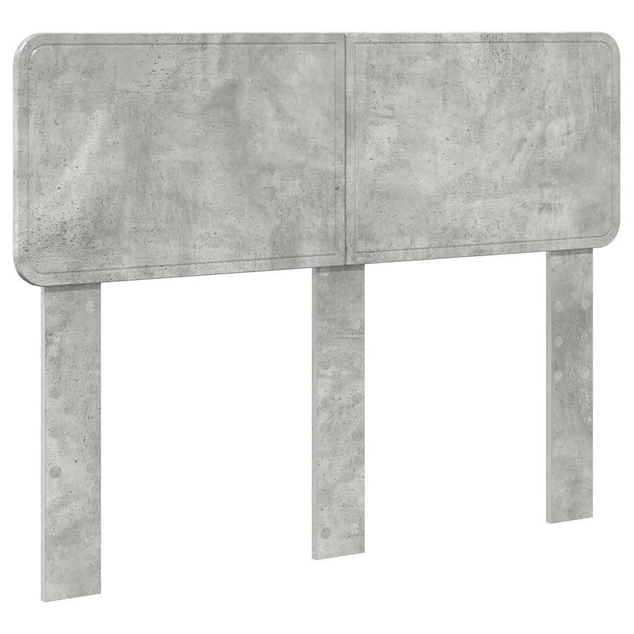 Tête de lit Gris béton Bois d'ingénierie - 2