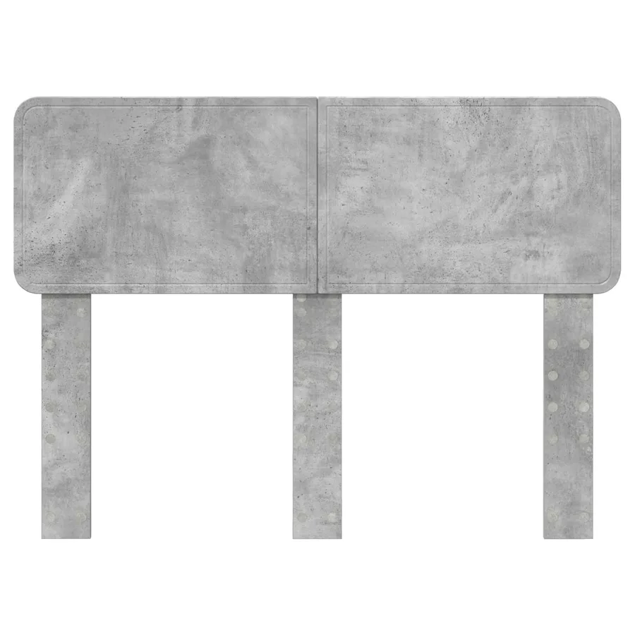 Tête de lit Gris béton Bois d'ingénierie - 4
