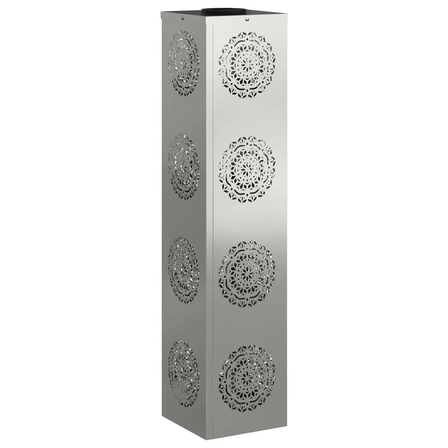 Lumière de chemin LED solaire 2 pcs Blanc chaud 18 x 18 x 80 cm - 4