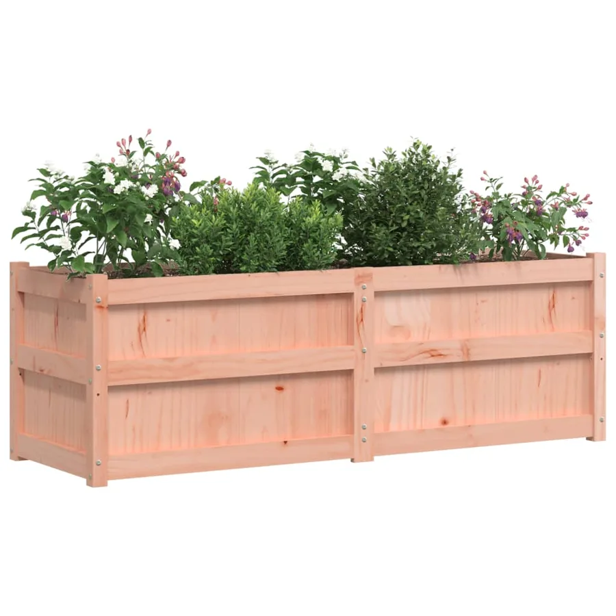Jardinière 150x50x50 cm bois massif douglas - 4
