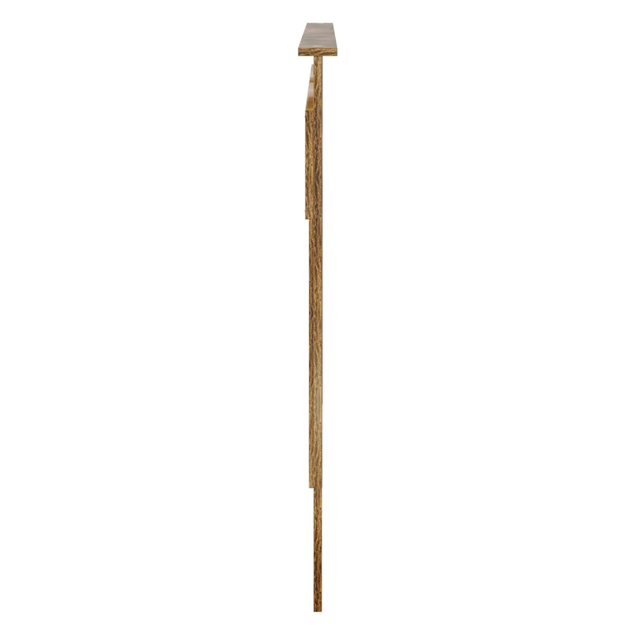 Tête de lit Chêne fumé Bois d'ingénierie - 5