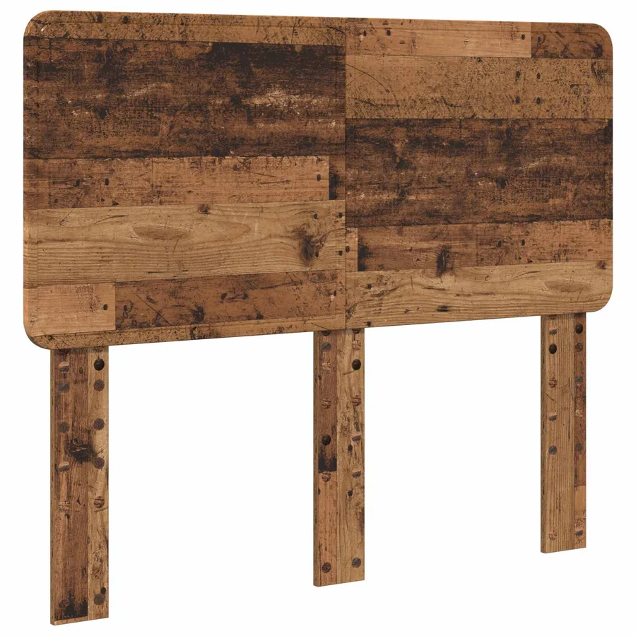 Cadre de lit Bois ancien 135 x 190 cm Bois de pin massif - 6