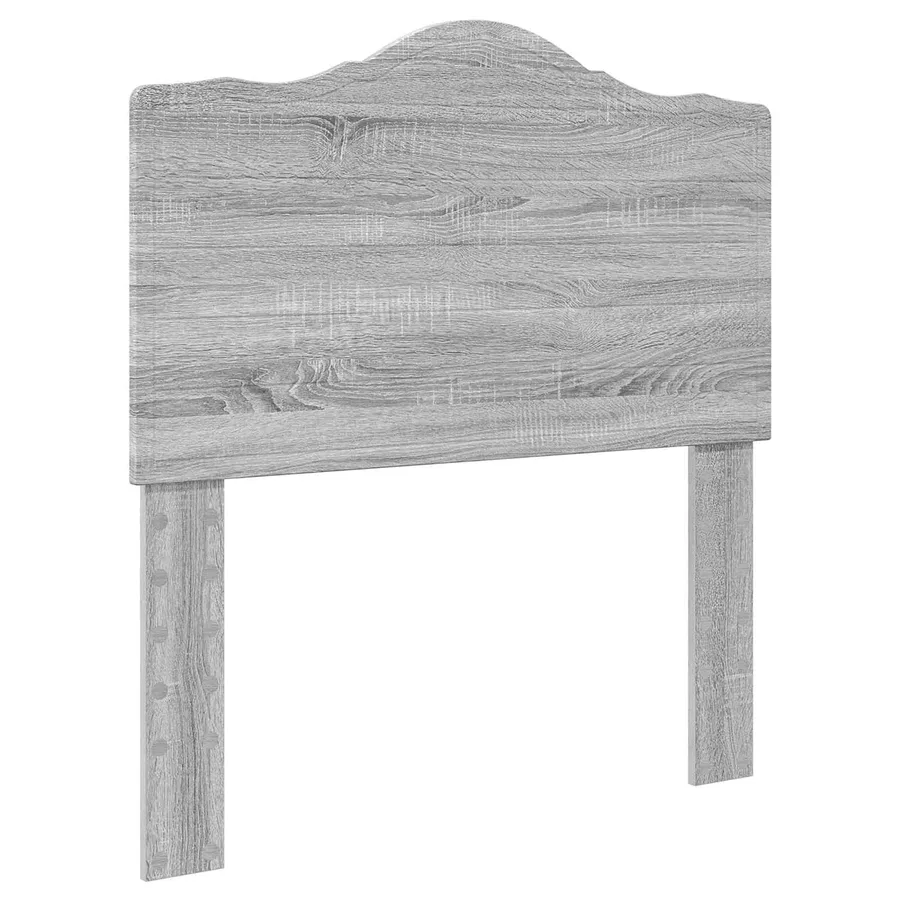 Cadre de lit Gris Sonoma 100 x 200 cm Bois d'ingénierie - 6