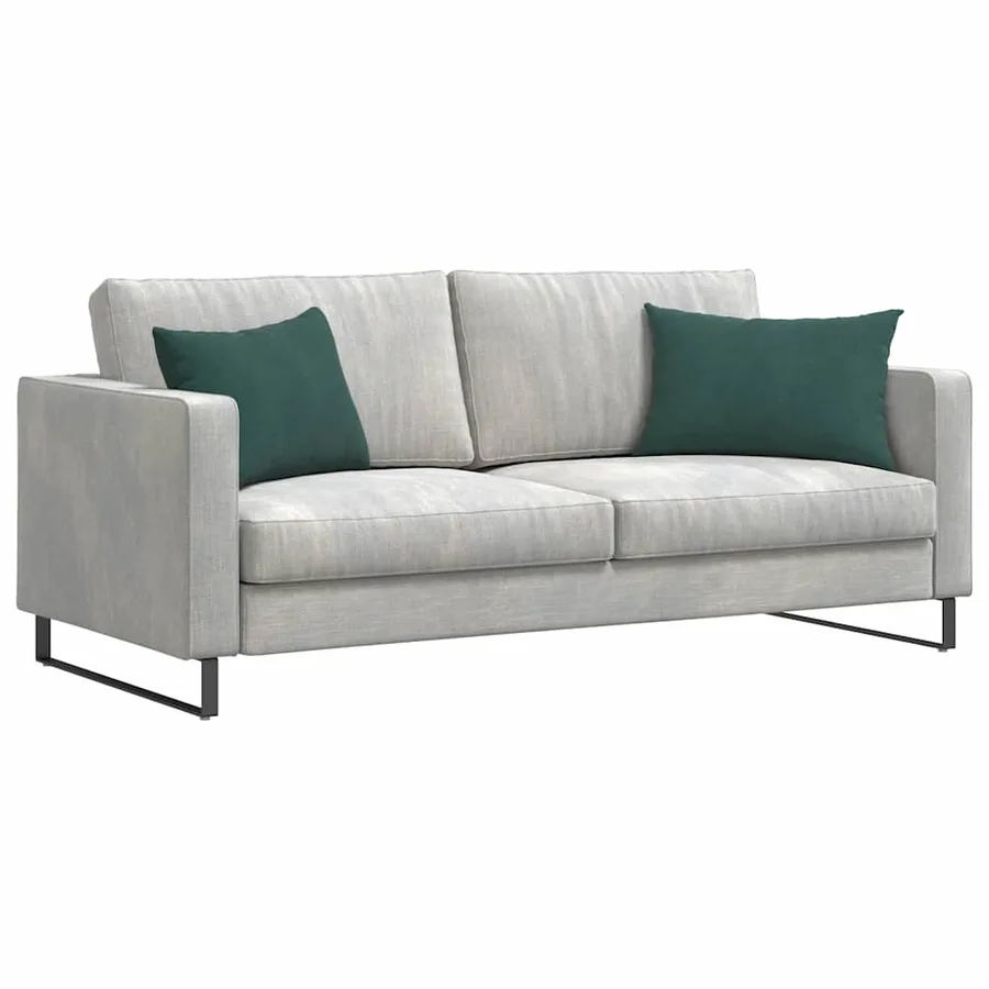 Coussins de canapé 2 pcs Vert foncé 60 x 40 cm - 3