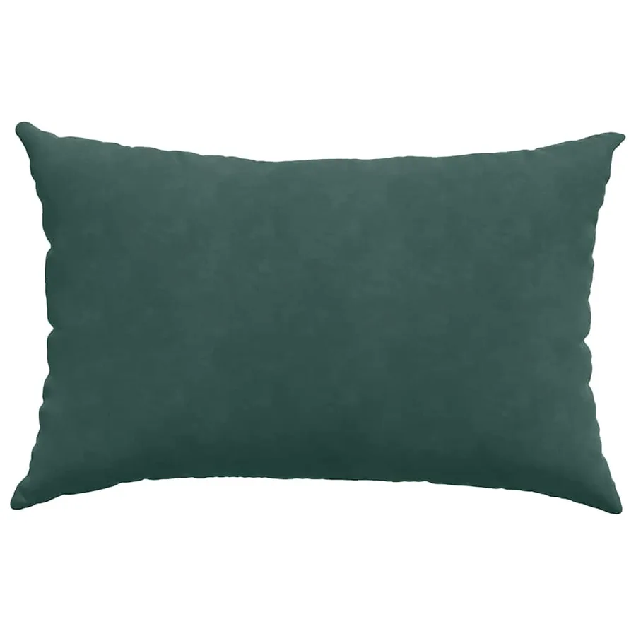 Coussins de canapé 2 pcs Vert foncé 60 x 40 cm - 6
