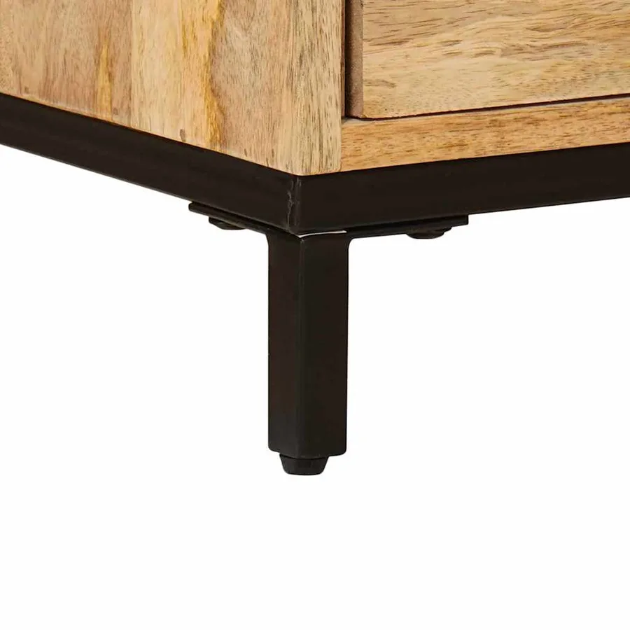 Supports de télévision avec tiroir Marron 110 x 30 x 46 cm - 11