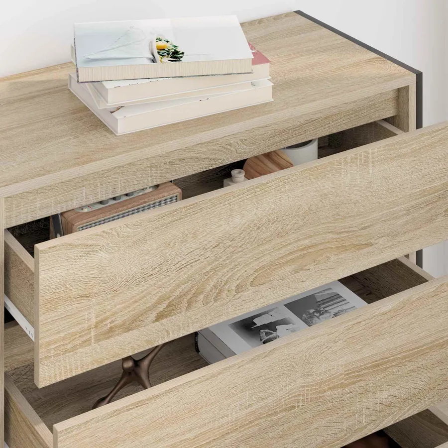 Buffet avec tiroir Sonoma 79 x 36 x 75.5 cm Bois d'ingénierie - 4
