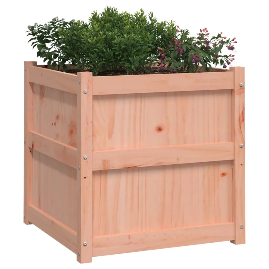 Jardinière 60x60x60 cm bois massif douglas - 4