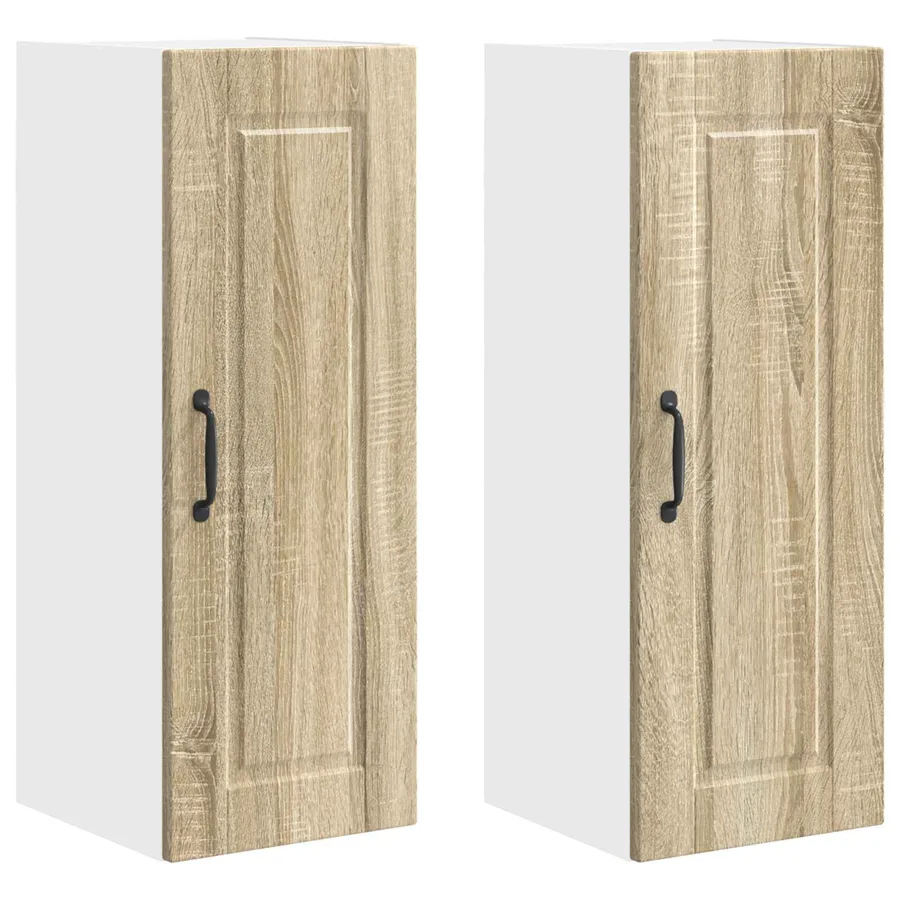 Meuble mural PORTO 2 pcs Chêne Sonoma 30 x 31 x 80 cm - 2