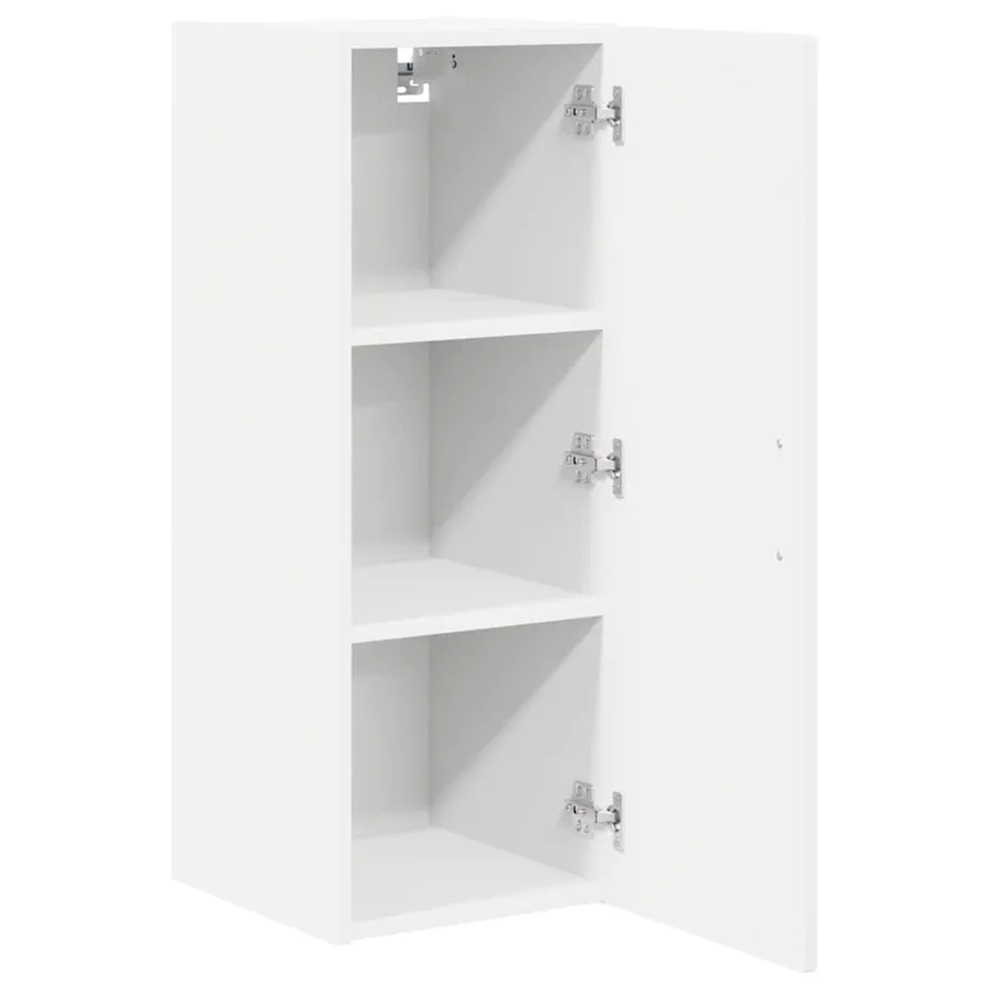 Meuble mural PORTO Blanc 30 x 31 x 80 cm Bois d'ingénierie - 5