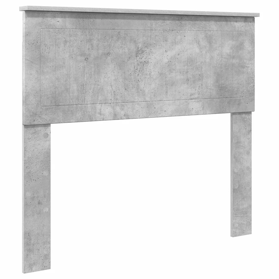 Cadre de lit Gris Béton 100 x 200 cm Pin massif - 6