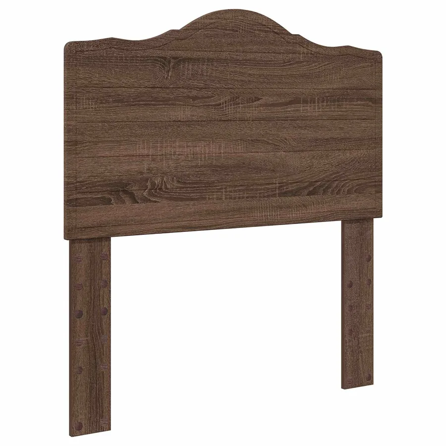 Lit de Rangement Chêne brun 90 x 190 cm Bois d'ingénierie - 7