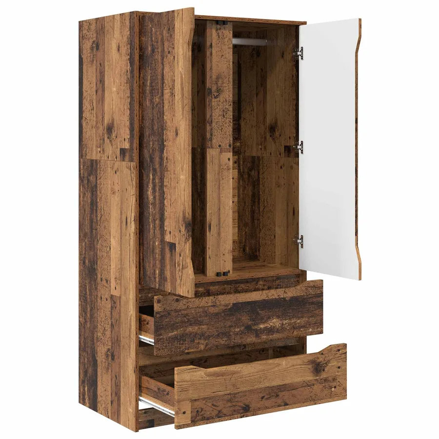Armoire Bois ancien 79,5 x 49 x 156 cm Bois d’ingénierie - 5